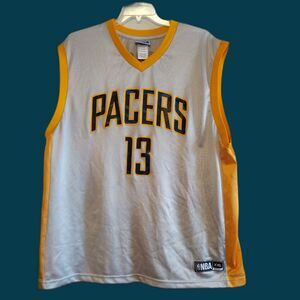 Indiana Pacers Paul George Jersey 13 Camo Print XXL 76ers Basektball Blokette